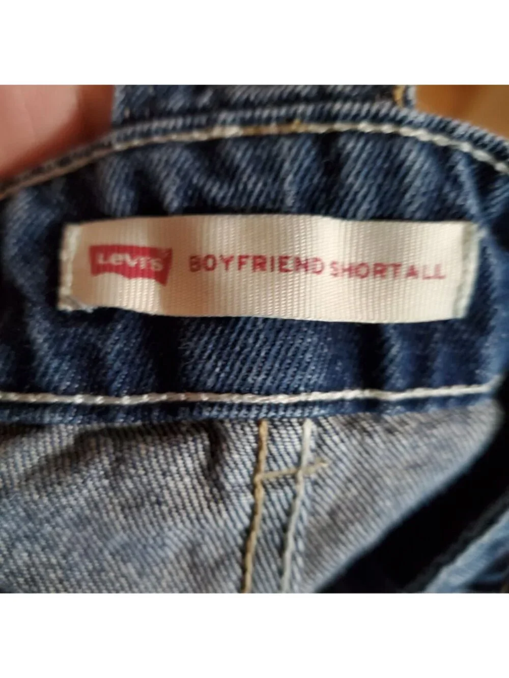 Levis Overall Girls Size 10 Blue Boyfriend Shortall Adjustable Denim *Read*